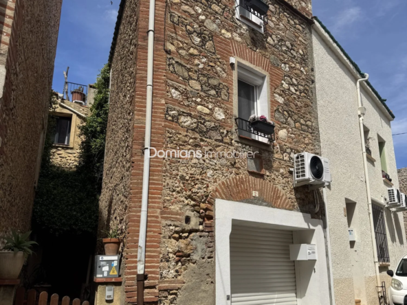 Maison en pierre à vendre à Ponteilla - Charmante et lumineuse, proche commodités
