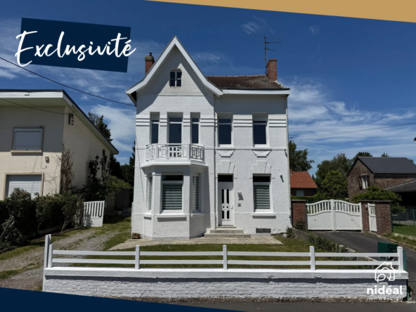 Magnifique maison bourgeoise avec annexe à Rousies – Charme et potentiel
