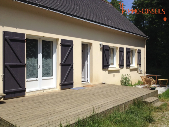 Maison de campagne à Guémené-Penfao avec grand terrain de 2100 m²
