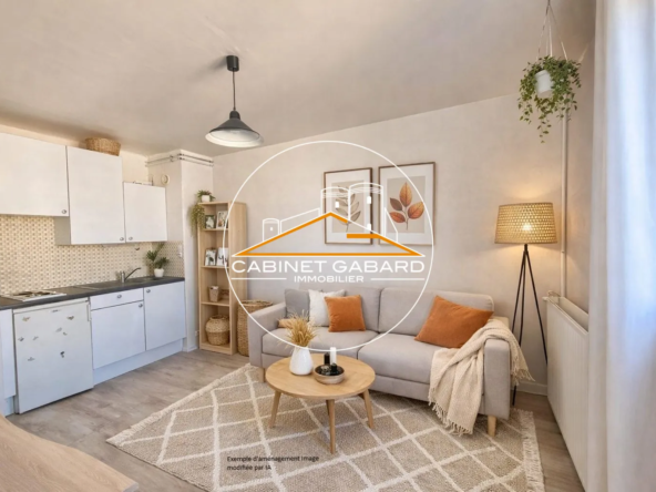 Appartement T1 avec parking à Angers, proximité campus et tramway
