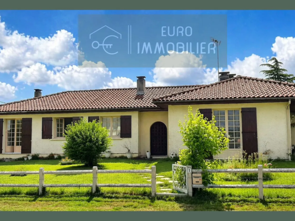Grande maison familiale de 215 m² à Bazas avec studio et jardin