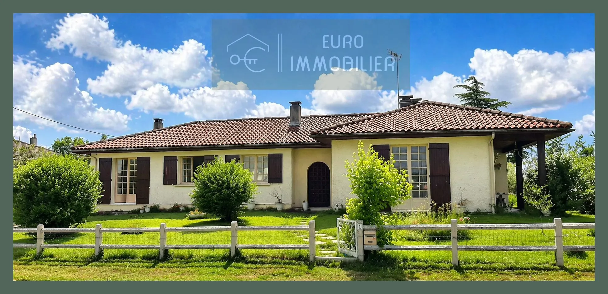 Grande maison familiale de 215 m² à Bazas avec studio et jardin 