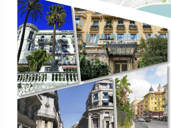 Investissez dans un appartement T1 Bis à Nice dans un immeuble Belle Époque rénové
