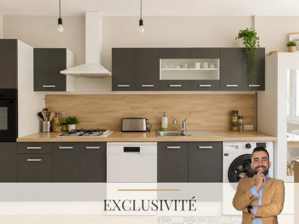 Bel appartement T4 rénové à Saint-Priest, quartier Menival – Vue dégagée et commodités proches
