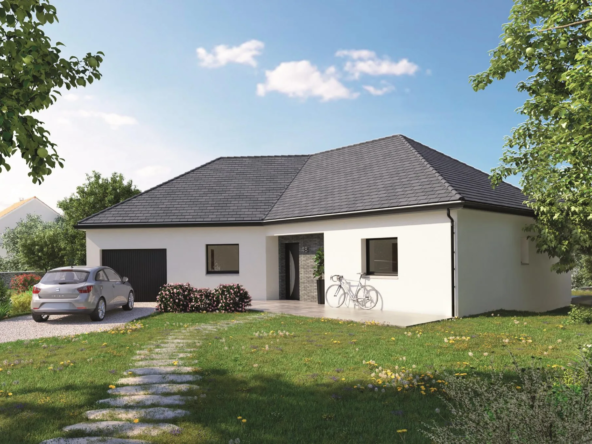 Terrain constructible à Pont-de-Metz de 1341 m² avec terrain de loisir
