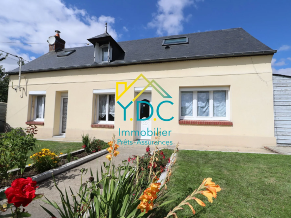 Maison 3 chambres avec dépendance et grand jardin à Saint-Laurent-en-Caux