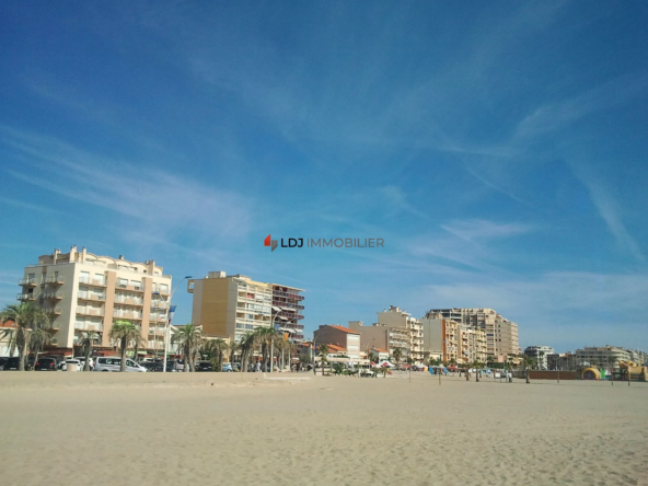 Appartement 2 pièces avec vue mer à Canet Plage - Investissement et Pied-à-terre