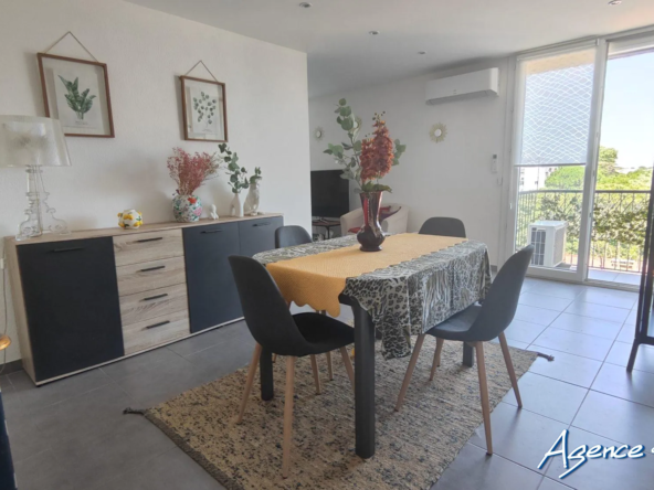 Appartement T3 lumineux avec terrasse à Béziers, secteur calme