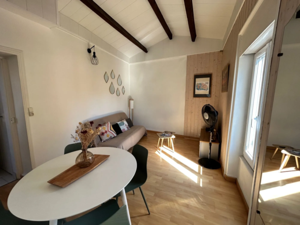 Appartement T2 en centre-ville à 80m de la mer - Faibles charges