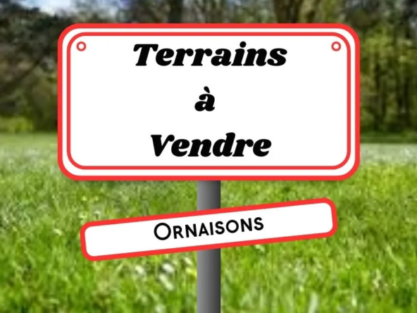 Terrains constructibles à Ornaisons - Vue exceptionnelle et emplacement idéal dans les Corbières
