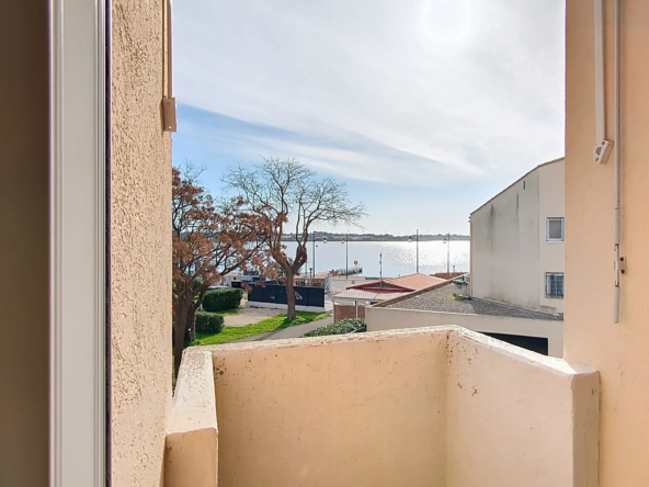 Studio rénové face à l'étang de Thau à Balaruc-les-Bains