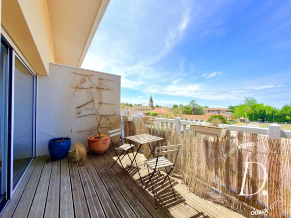Appartement T2 avec terrasse en centre-ville de Bénesse-Maremne