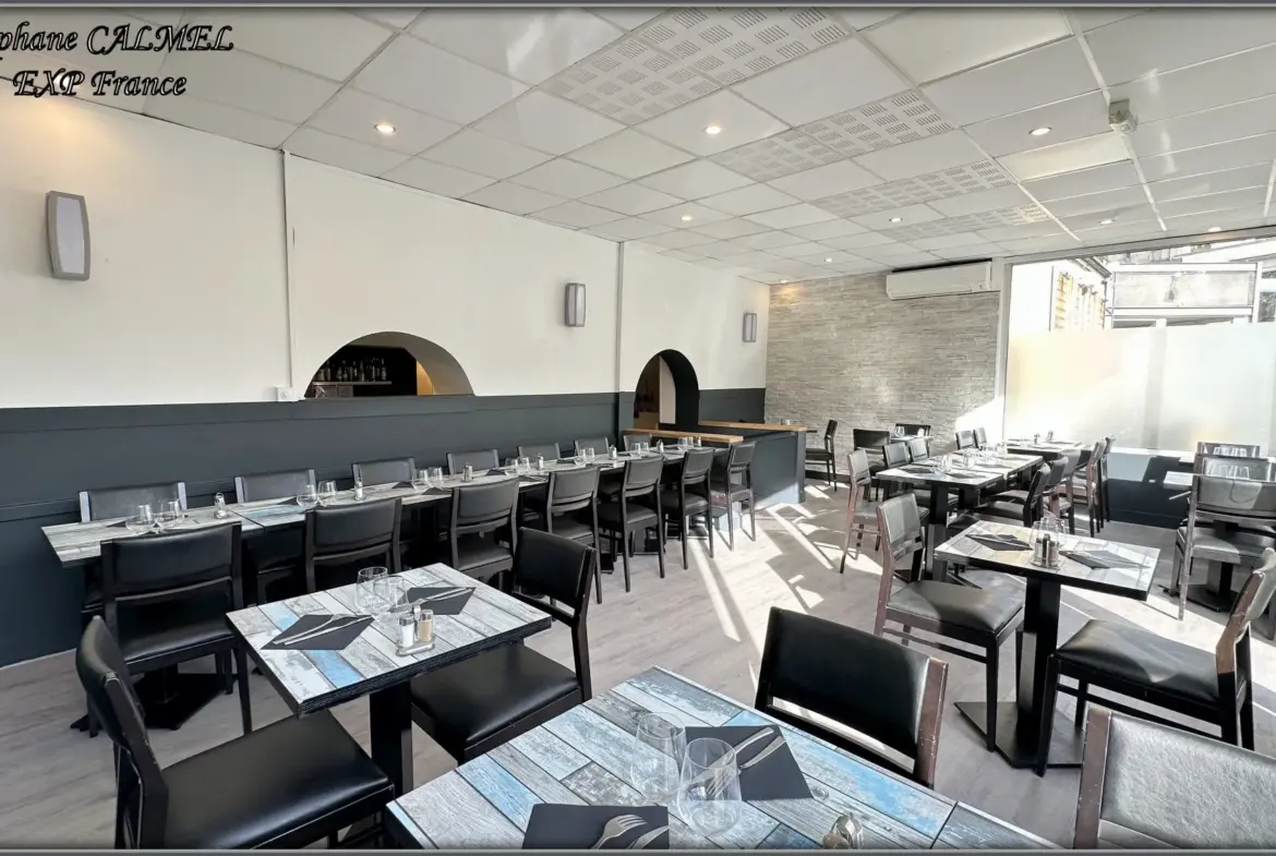 Fonds de commerce restaurant pizzeria à vendre à Bergerac - Emplacement stratégique 