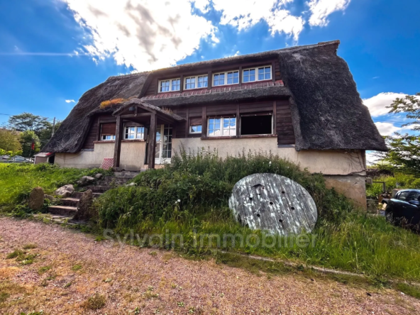 Charmante maison ancienne à rénover avec grand terrain à Milly-sur-Thérain