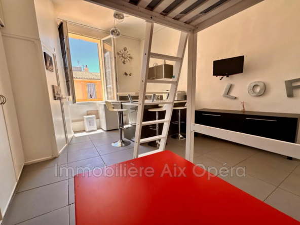 Studio à vendre au cœur d'Aix-en-Provence - 22 m² lumineux et calme