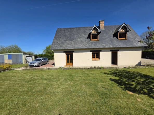 À vendre pavillon individuel de plain-pied entre Fécamp et Cany-Barville