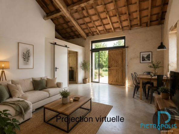 À vendre - Grange à rénover à Châtillon-sur-Chalaronne avec grand potentiel