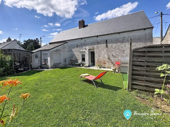 Charmante maison individuelle à vendre à Berlaimont avec garage et terrain