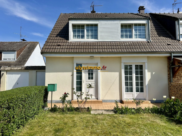 Maison 3 chambres avec terrasse, jardin et garage à Rosières-en-Santerre