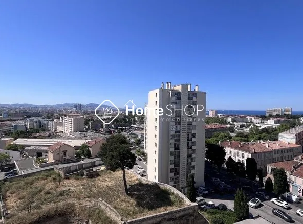 Appartement T4 avec Vue Mer à Marseille - 62 m², Balcons, État Excellent