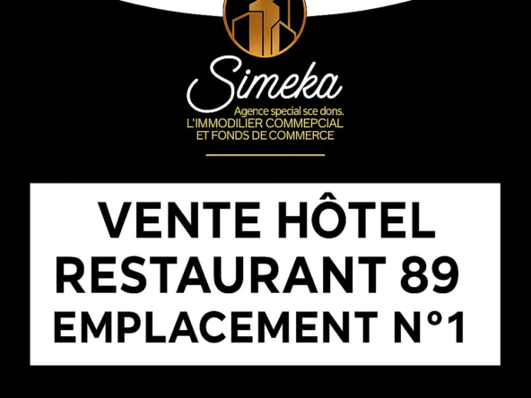 Hôtel-Restaurant de 10 Chambres à vendre entre Auxerre et Sens