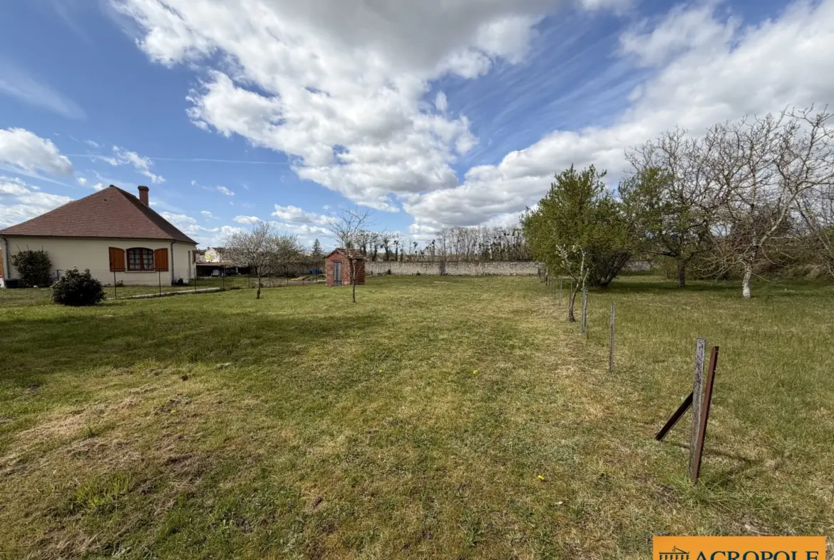 Maison à vendre à Briare avec potentiel d'aménagement et grand terrain 