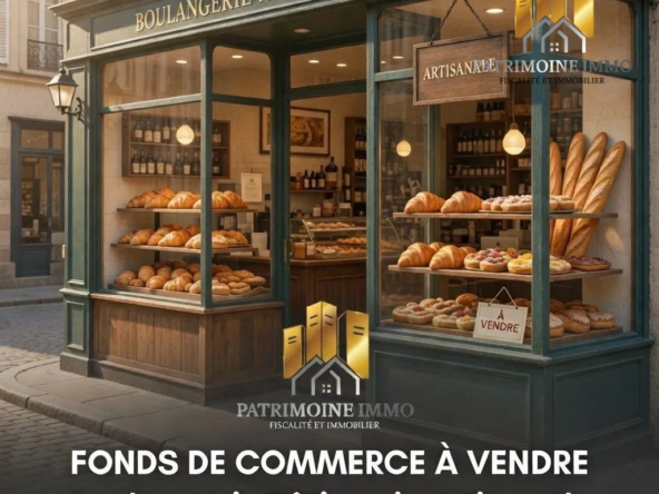 Boulangerie-Pâtisserie À vendre boulangerie-pâtisserie en Indre-et-Loire avec logement et potentiel de développement