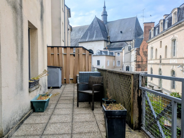 Appartement T2 avec terrasse dans résidence pour seniors à Rennes centre