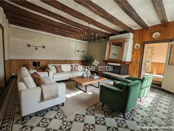 Maison à rénover avec jardin et 3 chambres à Villiers – Opportunité investisseur