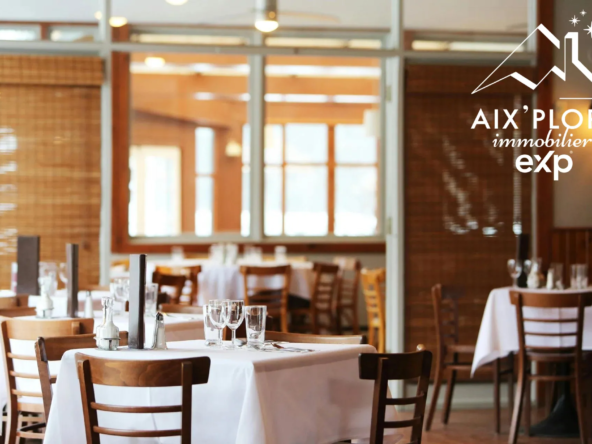 Fonds de commerce restaurant à vendre à Aix-les-Bains avec licence IV