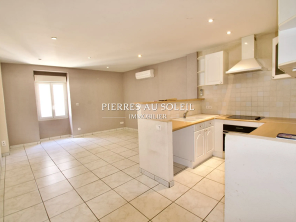 Appartement 2 pièces lumineux à vendre à Bédarieux en plein centre