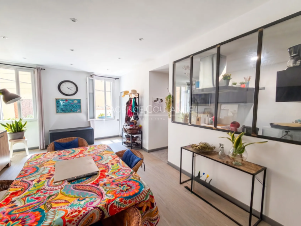 Vente appartement T3 de 54 m² au cœur de La Ciotat, proche Vieux-Port, plages et commodités