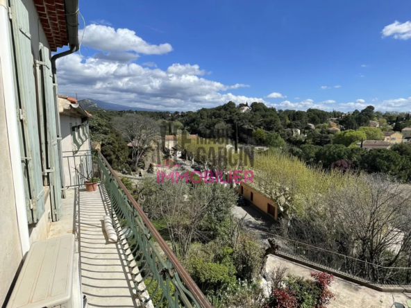 Appartement 3 pièces avec vue à Beaumes-de-Venise – Centre-ville