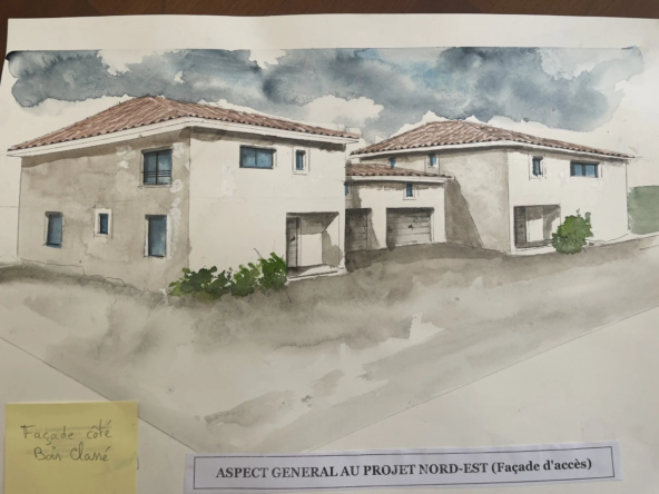 Beau terrain constructible de 680 m² à Aubagne - La Coueste
