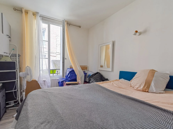 Appartement 2 pièces à vendre à Clichy, centre-ville, 25 m², calme, idéal premier achat
