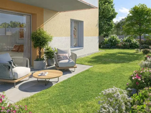 Appartement neuf T3 avec jardin à Longvic - Livraison 2028