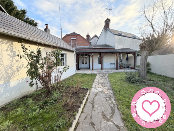 Maison à Sully-sur-Loire avec 2 chambres, jardin et garage - Proche centre-ville