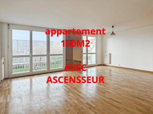 Appartement 97m² avec terrasse et parking à Dieppe