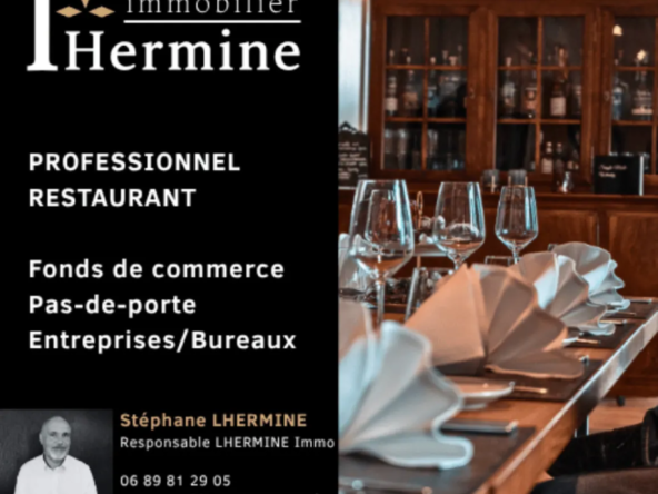 Opportunité d'achat restaurant Pizzéria avec licence IV à Rennes