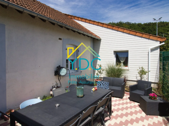 Maison familiale de 6 pièces, 152 m² à Rives-en-Seine, belle vie de plain-pied avec jardin