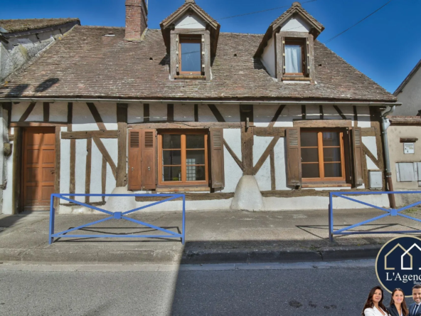 Maison de ville 93m² avec 2 chambres et bureau à Nogent-le-Roi