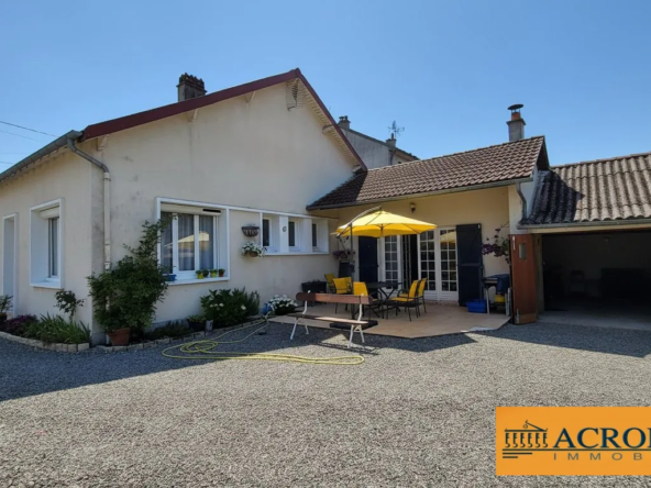 Maison individuelle à vendre à Salbris avec 3 chambres et jardin clos