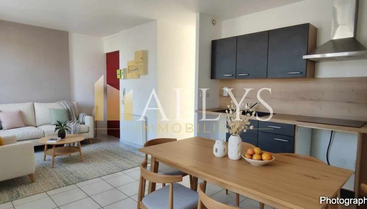 Appartement T2 en centre-ville de Gisors avec vue Château 