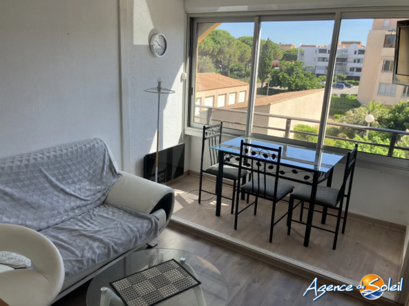 Appartement T2 avec cabine à vendre à Gruissan - Rive Droite