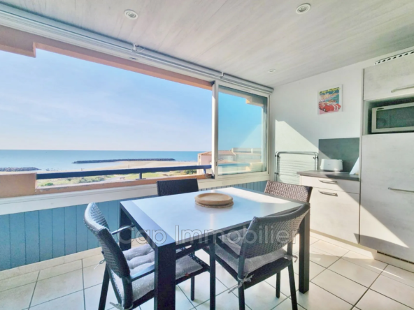 Appartement 3 pièces avec vue mer à Le Cap d'Agde - Rochelongue