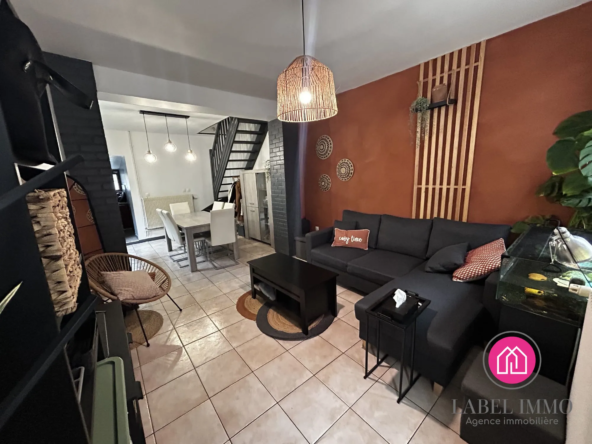 Maison semi-individuelle de 52 m² avec garage à Raismes – Investissement ou premier achat
