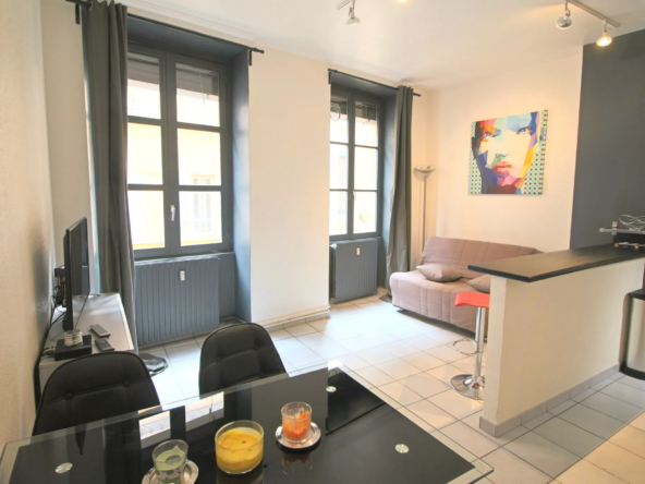 Charmant T2 à Lyon Presqu'île avec mobilier, 40 m², proche transports