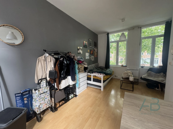 Studio à vendre à Lille proche du Parc Jean-Baptiste Lebas – Lumineux et idéal pour étudiant