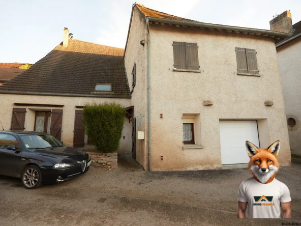 Belle maison moderne de 125 m² à Moissey avec terrasse et garage