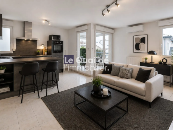 Appartement T4 de 88 m² à vendre à Échirolles avec balcon et garage en option